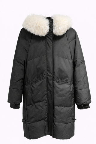 Дамско пухено яке с пухена качулка – Winter Luxe Jacket