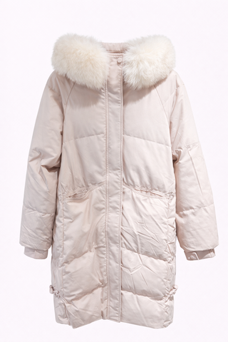 Дамско пухено яке с пухена качулка – Winter Luxe Jacket