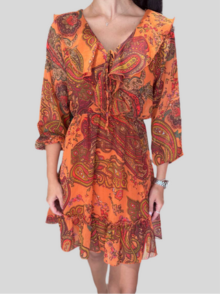 Тюлена Оранжева Рокля