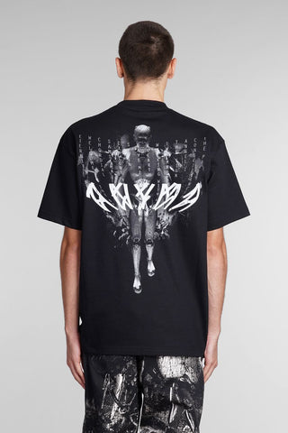 Men's T-shirt 44 Black robot