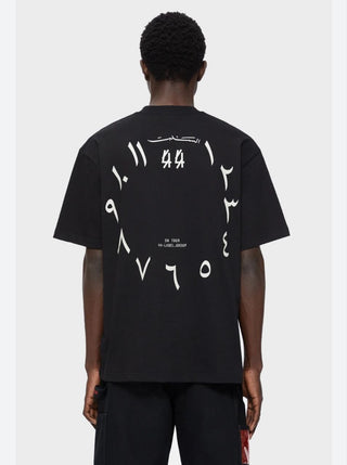 Men's T-shirt 44 CLOCK Blk